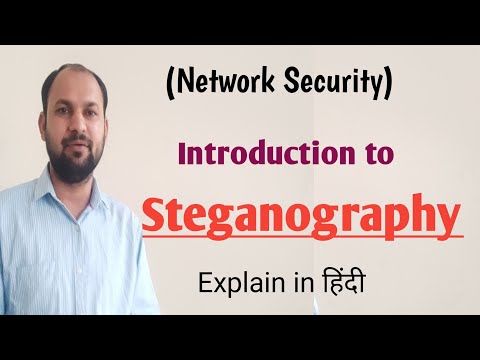 Introduction to Steganography |Steganography | Network security hindi..