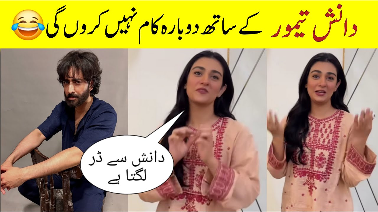 Sarah Khan's Funny Moments with Danish 😂 | Sher BTS & Teasers