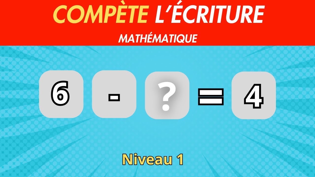 Quiz Mathématique pour CP, CE1, et CE2 | Complétez les Opérations Mathématiques