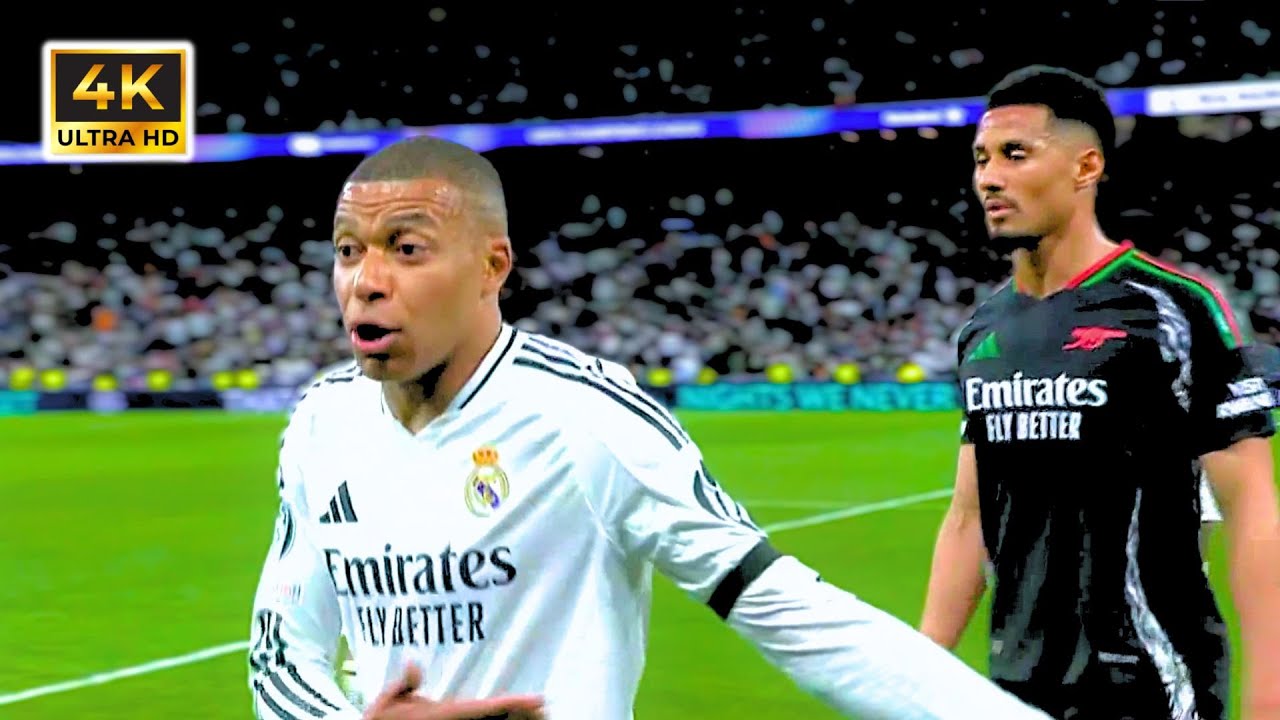 Arsenal vs Real Madrid: €1.3BN Team Dominates in 4K Highlights