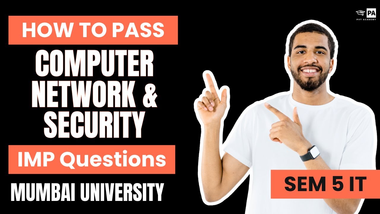 Computer Network & Security Important Questions | How To Pass CNS | Sem 5 Information Technology