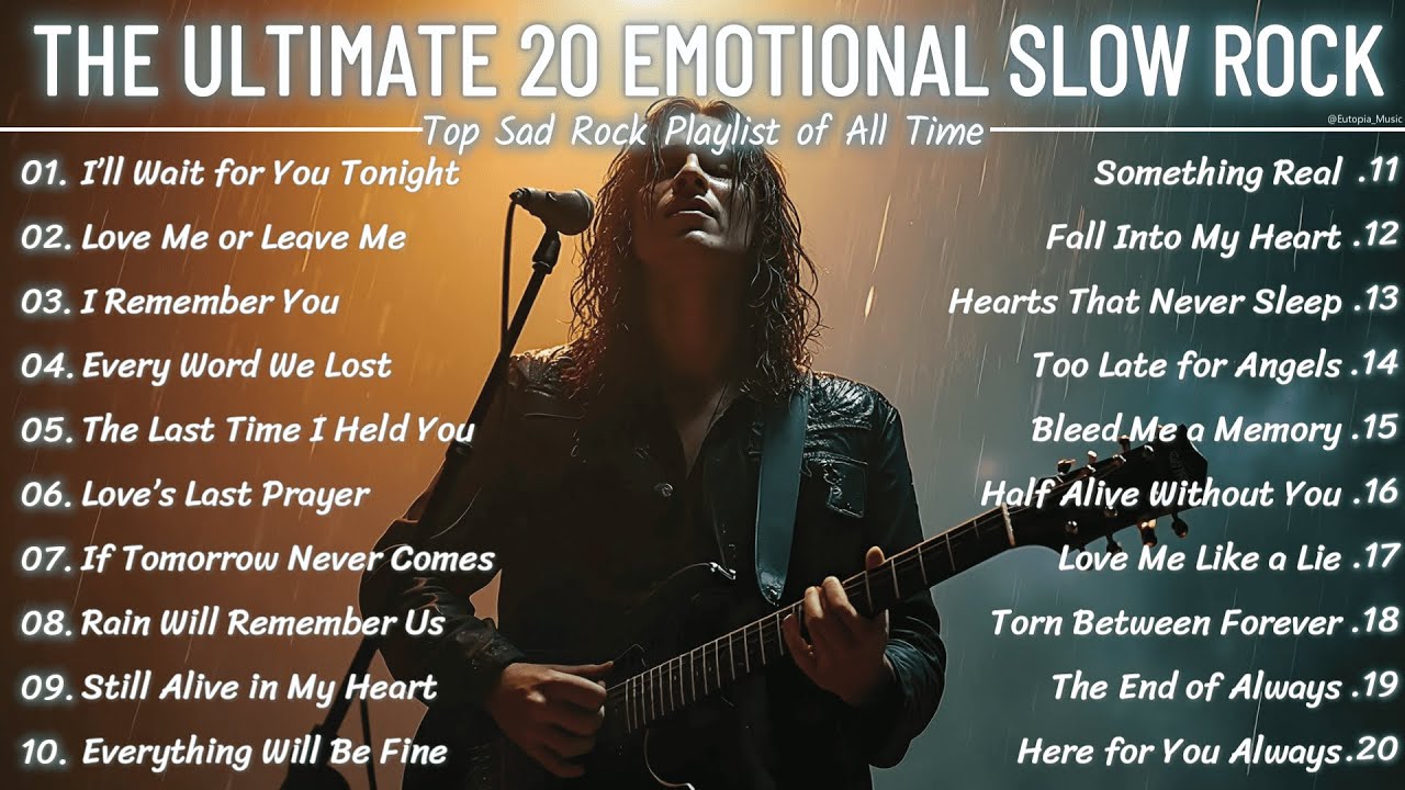 Top 20 Emotional Rock Songs of 2025 💔