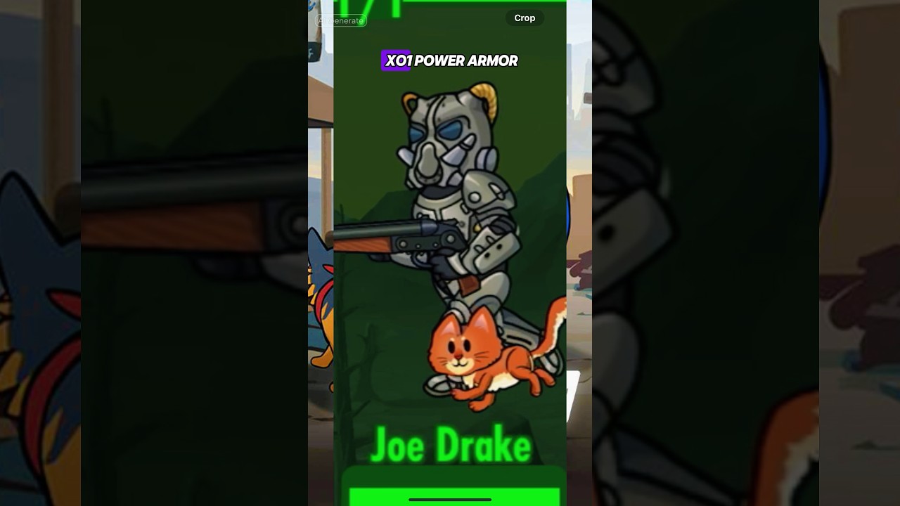 I finally tried this in Fallout Shelter #fallout #gaming #falloutshelter #xo1 #powerarmor #shorts