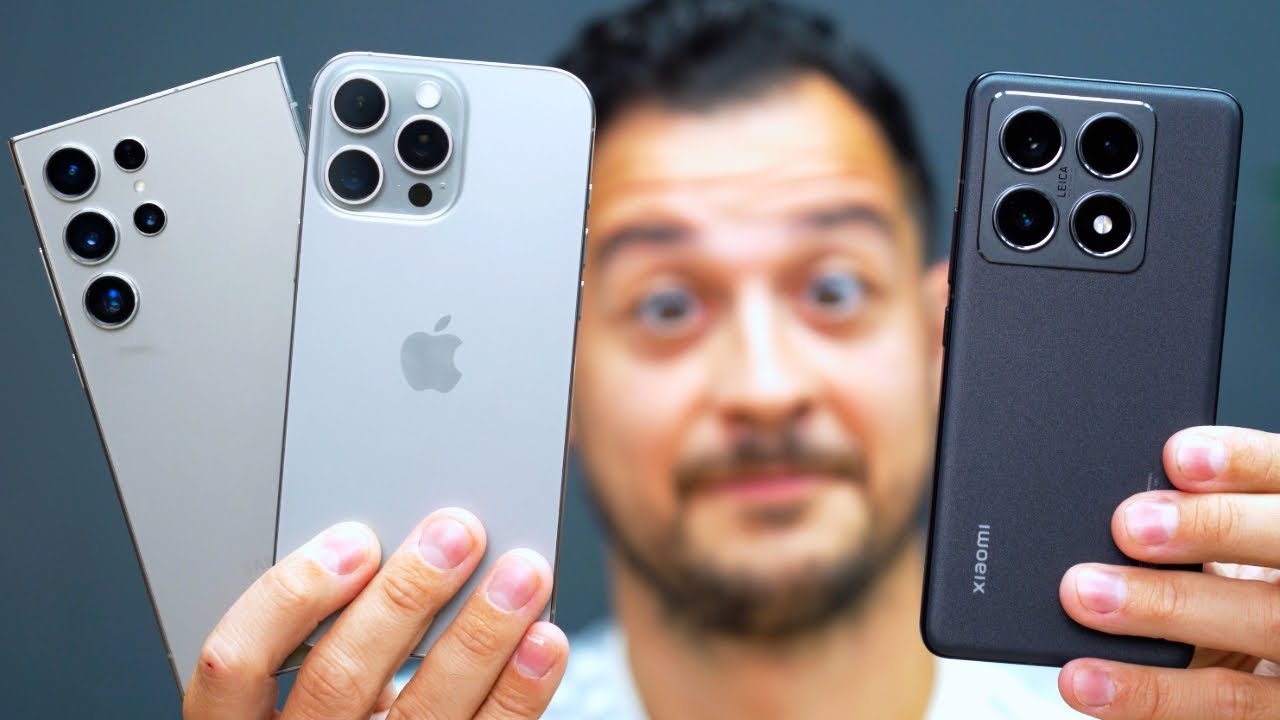 Xiaomi 14T Pro vs Samsung S24 Ultra y iPhone 16 Pro Max.