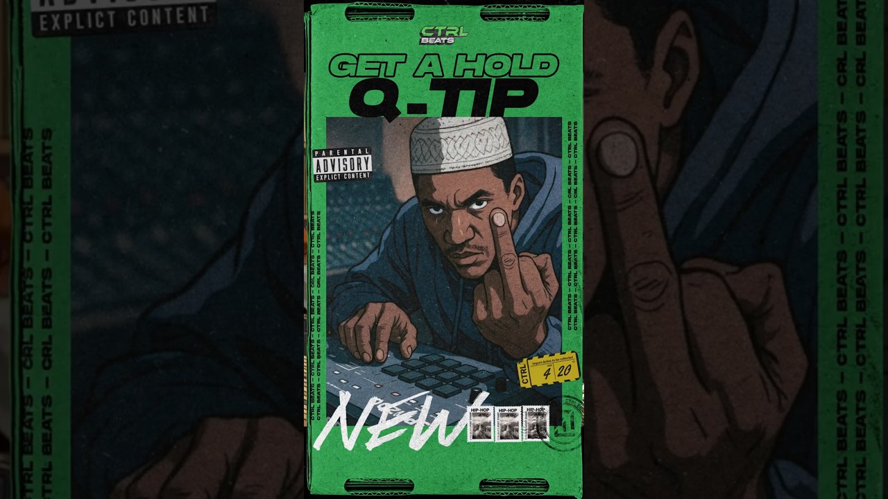Unlock Q-Tip's Jazzy Vibe 🎶 Teaser for 'Get a Hold' Drop!