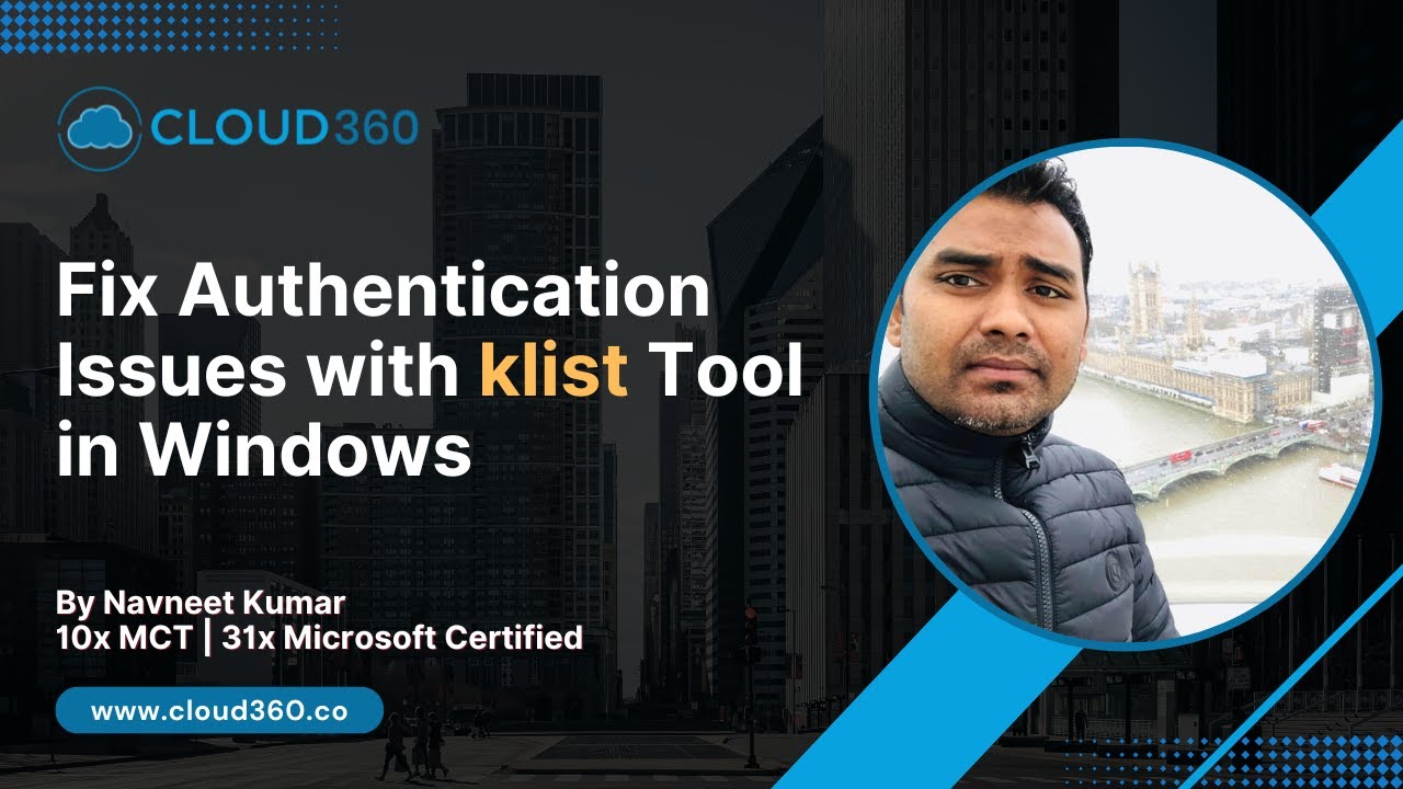 Resolve Kerberos Authentication Problems with klist in Windows 🛠️