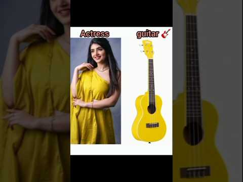 South actress sreeleela vs guitar 🎸#sreeleela #southactresses #trending #trendingshorts #guitar