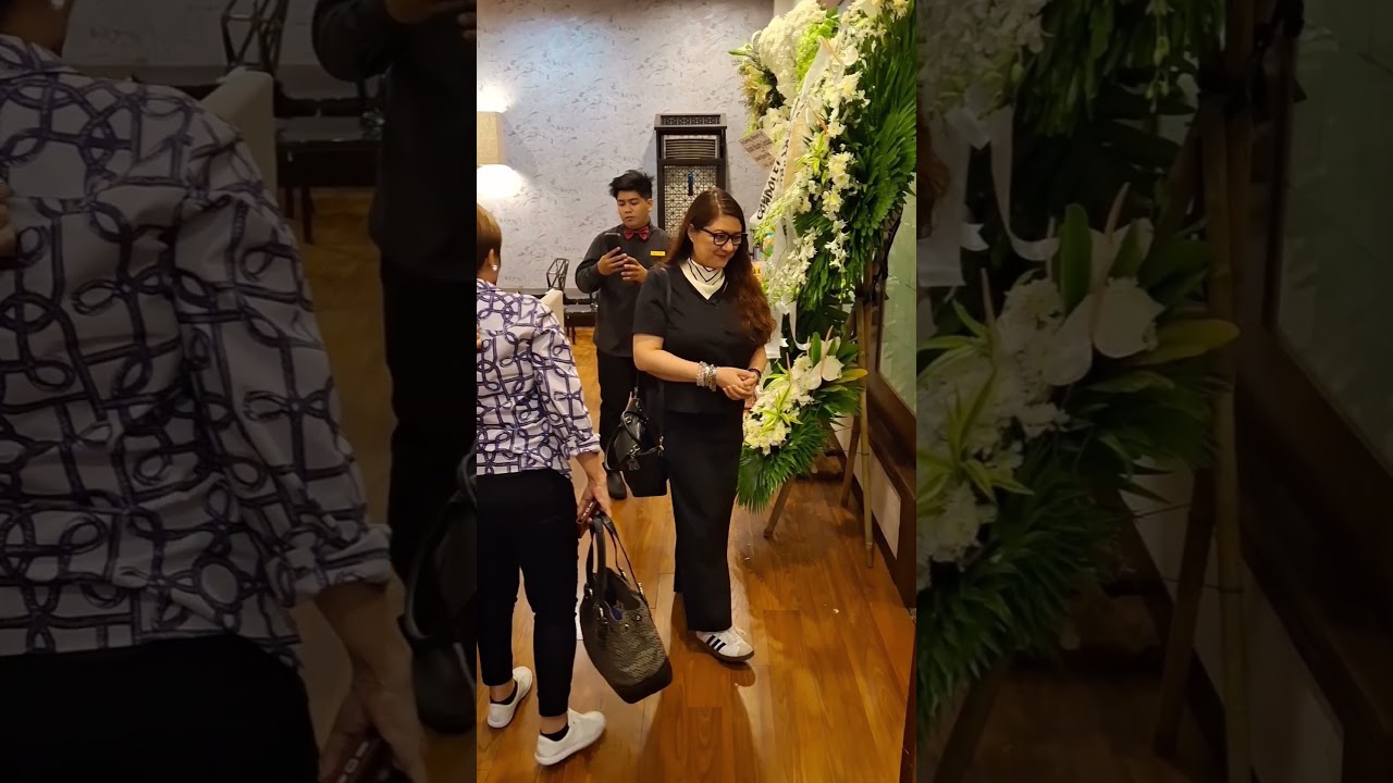 Jennifer Sevilla Pays Tribute at Charito Gonzales's Wake 🌹