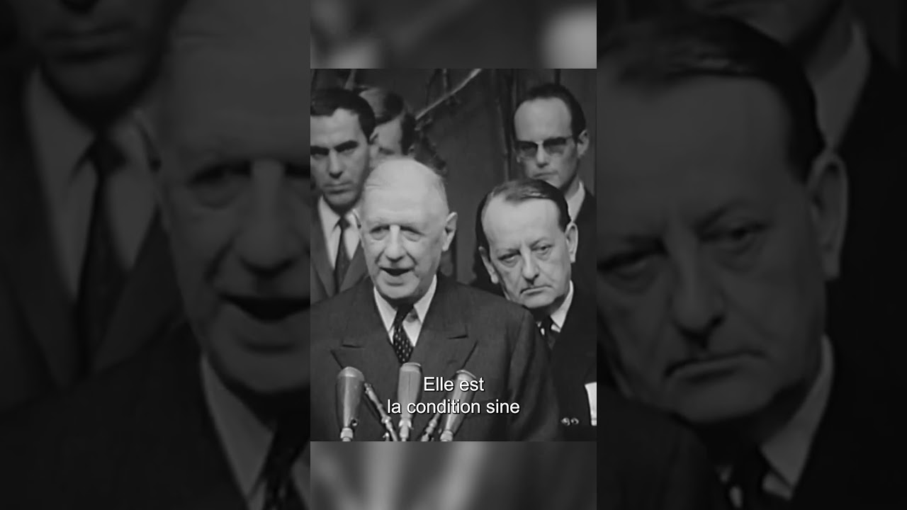 Quelques citations du Général de Gaulle.