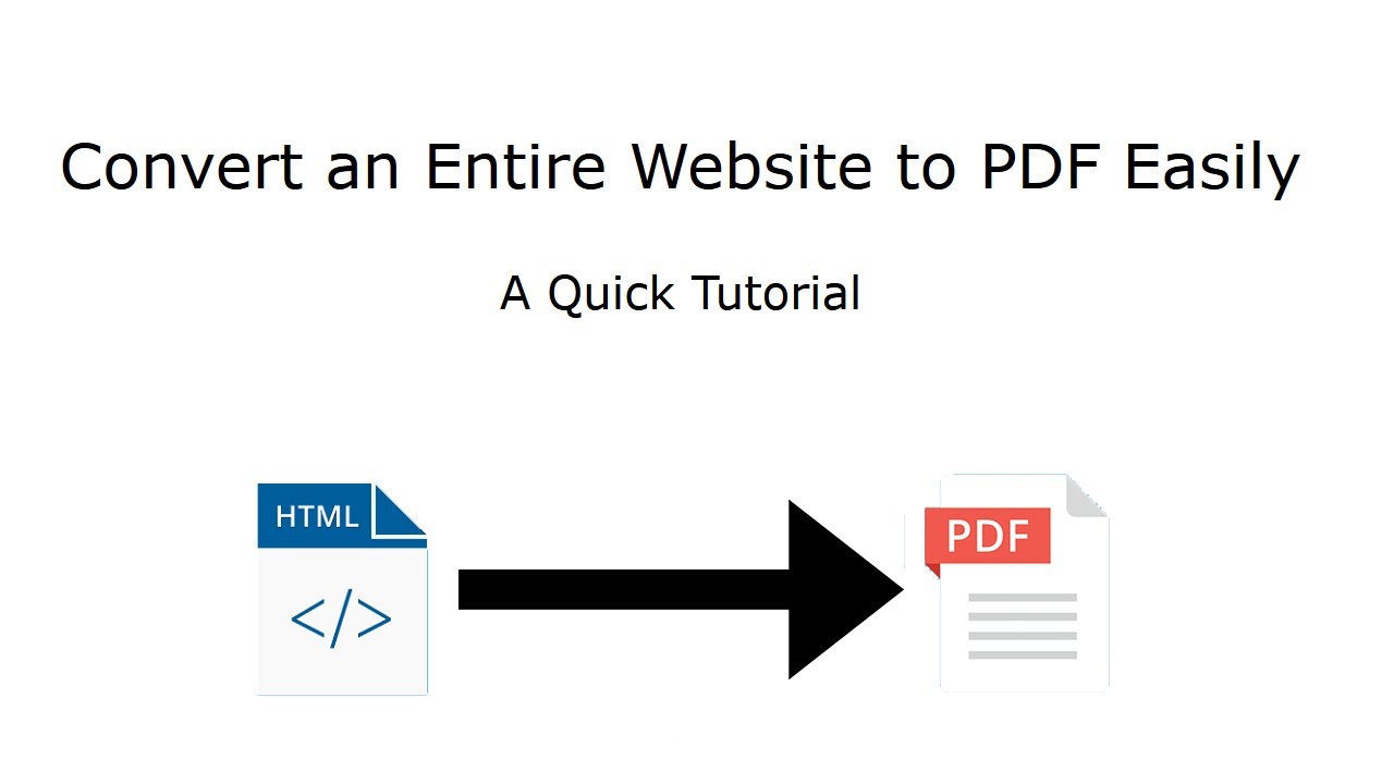 Effortless Guide to Convert Your Entire Website to PDF 🖥️