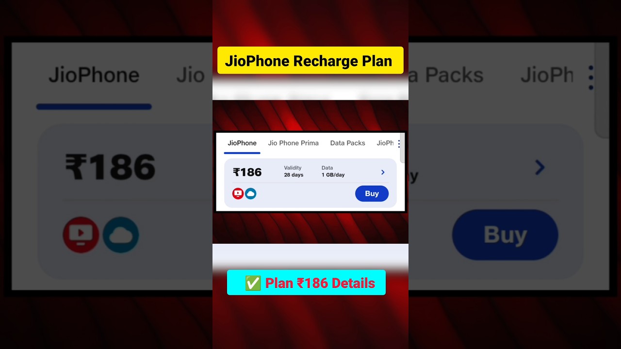 JioPhone Recharge Plan ₹186 – Ultimate Guide for 2024 📱