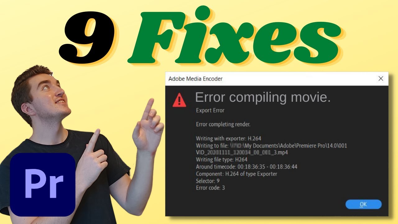 FIX “Error Compiling Movie” in Premiere Pro (2026 Updated)