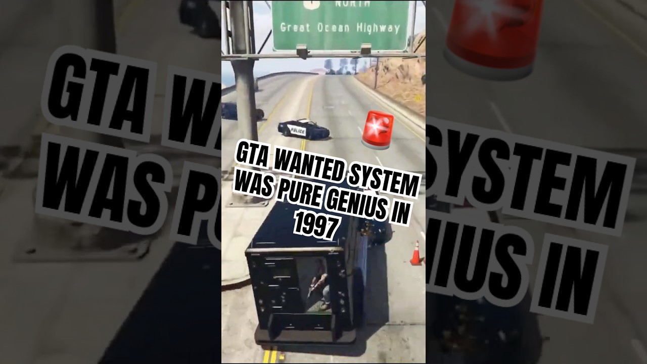 GTA’s Wanted System: The Genius Behind Police Chases 🚓