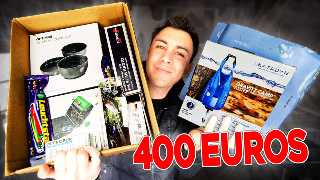 Je teste un kit de survie de 400 € : Prêt pour toutes les catastrophes ! ⚠️