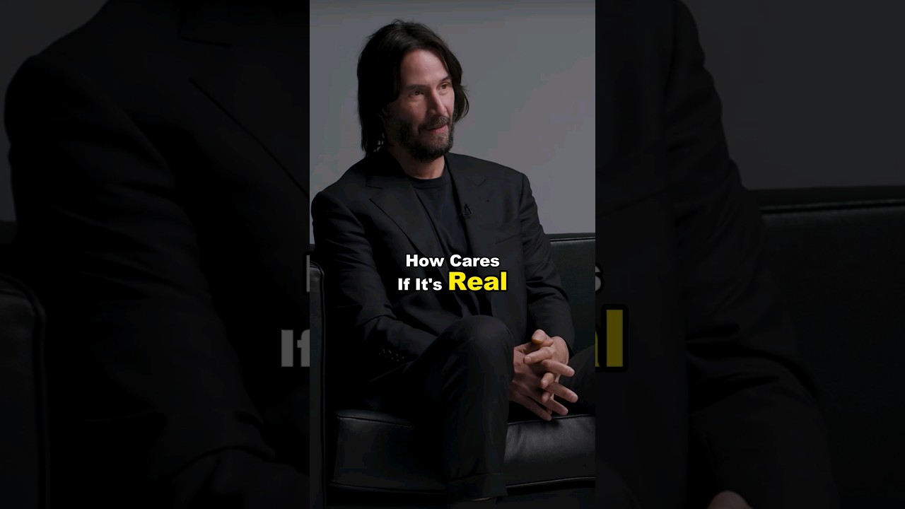 Keanu Reeves Explains The Matrix to a Young Girl 🎬