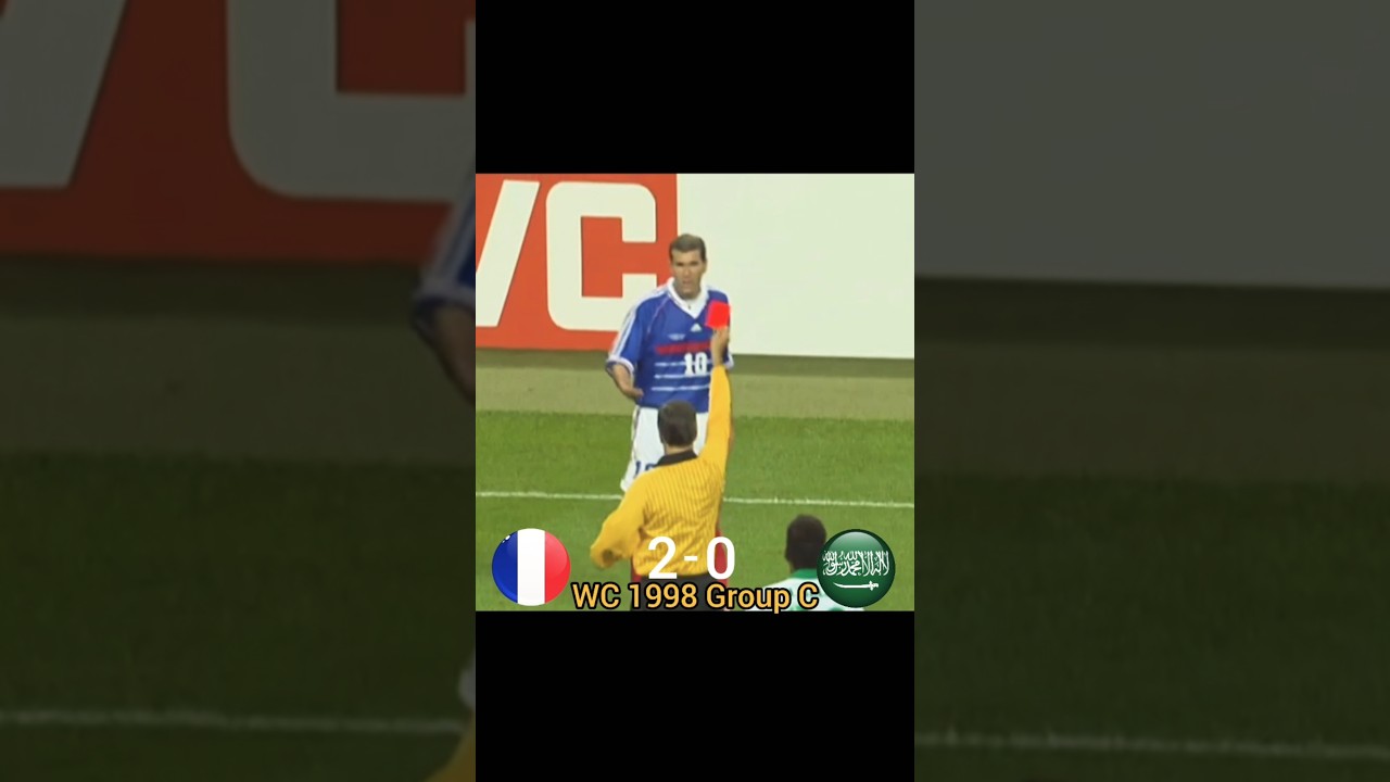 France vs Saudi Arabia 1998 FIFA World Cup Full Highlights 🇫🇷⚽