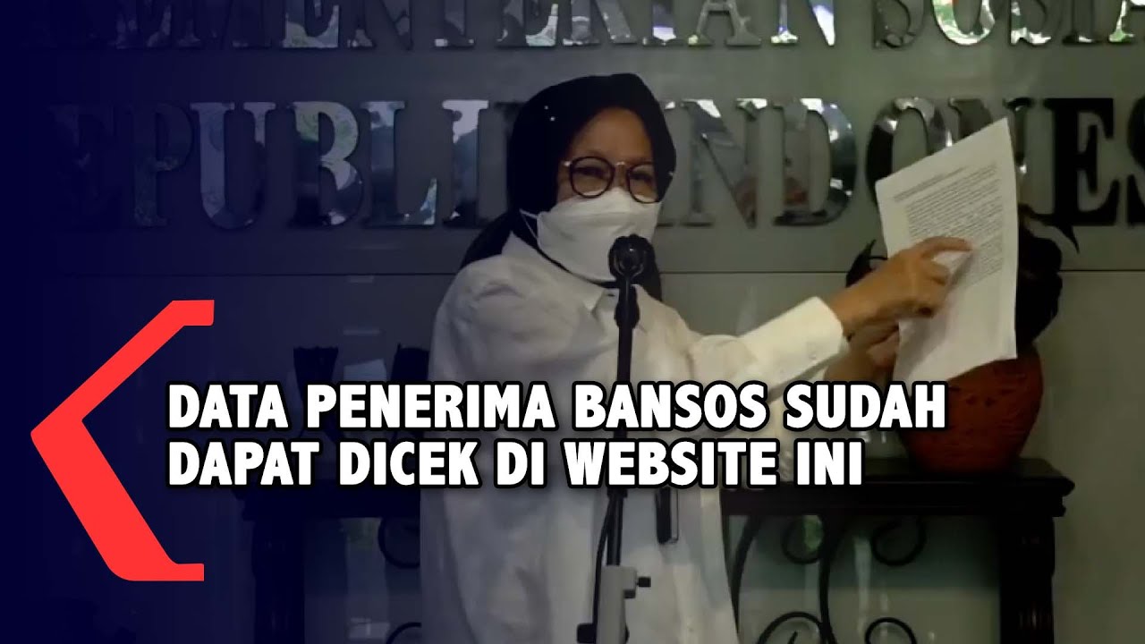 Transparasi Penerima Bansos, Risma : Dapat Dicek di cekbansos.kemensos.go.id