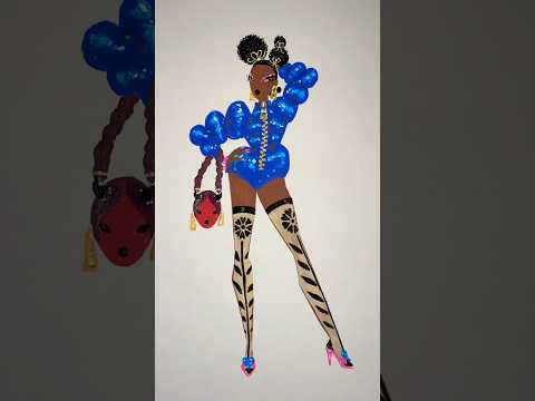 Tips For Drawing Fashion: Contrapposto 🎨 # pidgindoll #howtodraw #fashionillustration