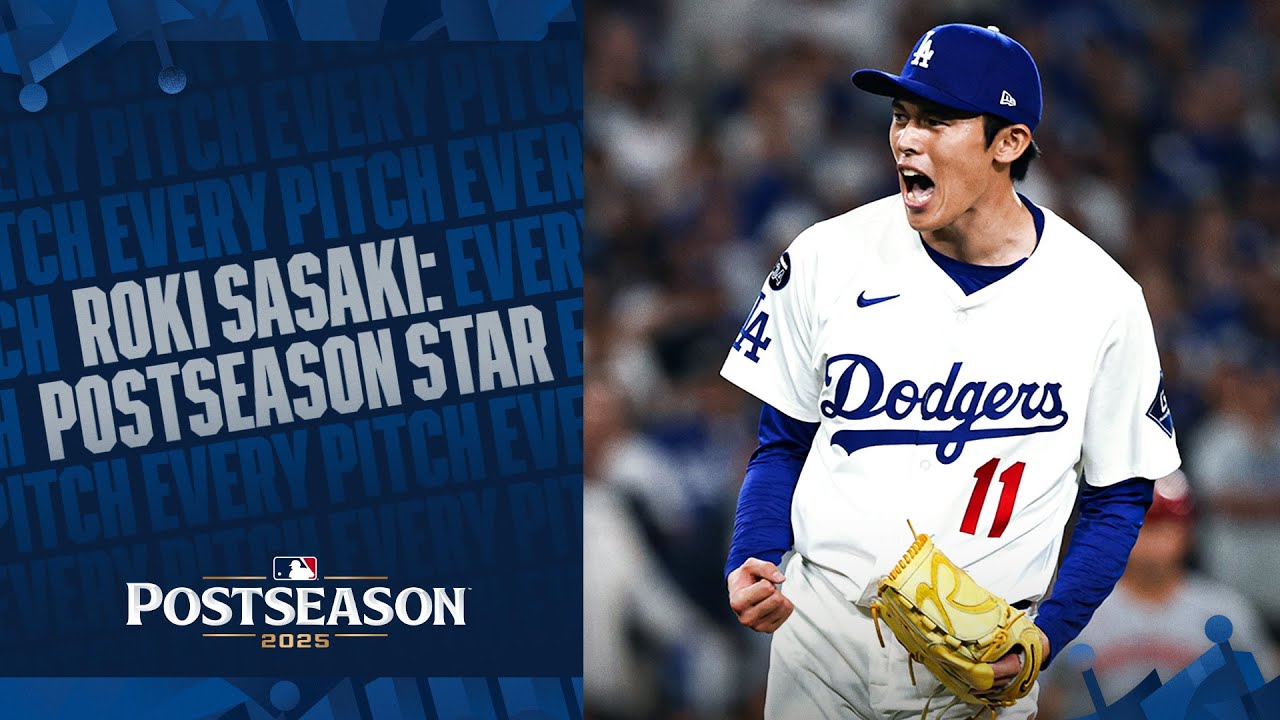 Roki Sasaki's Dominant Postseason Pitching 💪
