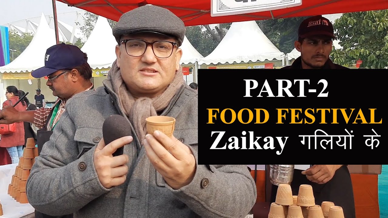 11th Street Food Fest Part-2: Tandoori Chai & Rajasthani Sweets 🍽️