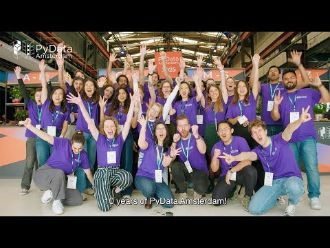 PyData Amsterdam 2025 10-year anniversary | Aftermovie