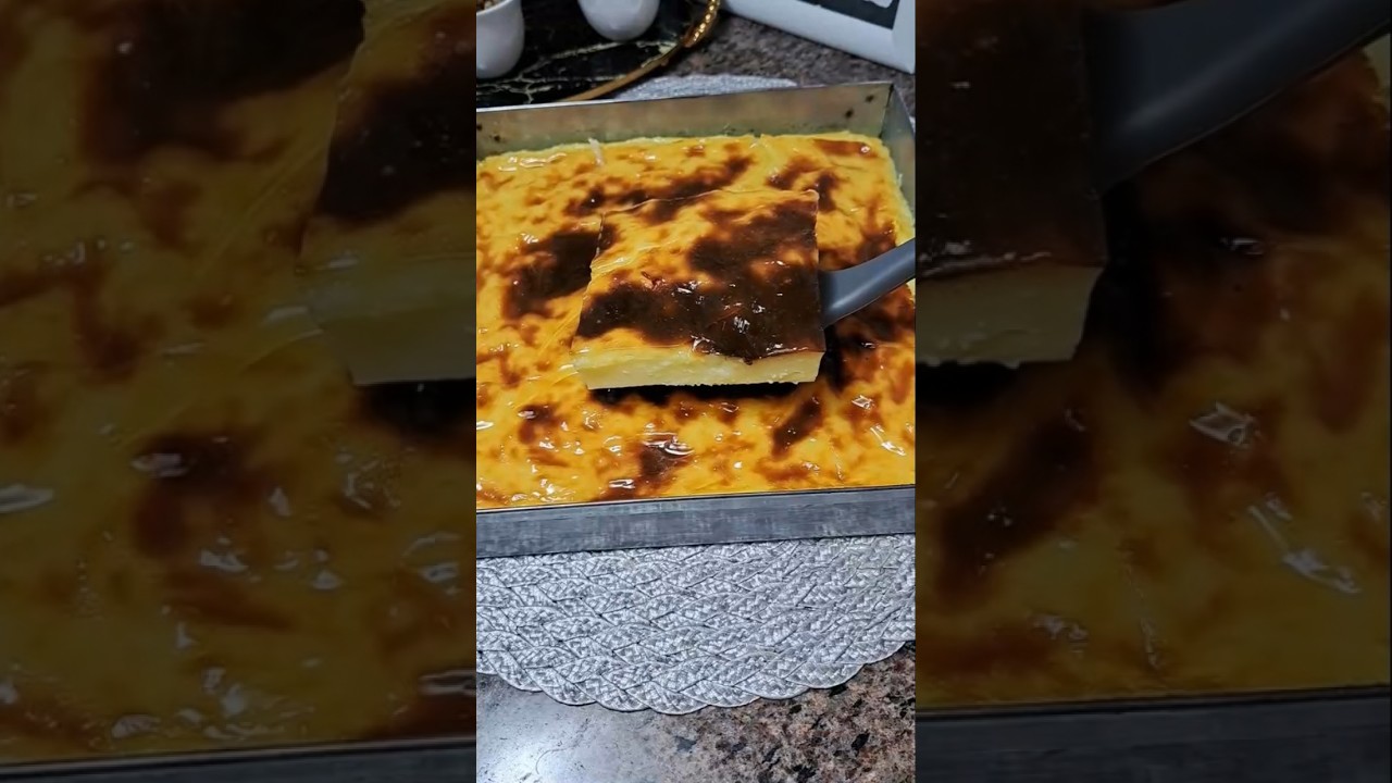 فلان باتيسيي بدون عجينة بأسهل طريقة باستخدام بشكارة حليب