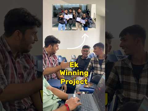 Hackathon Winning Project 🤯 #hackathon #coding #hackathons #vlog #btech #btechprojects #cse code
