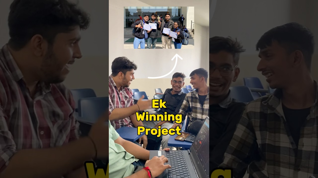 Incredible Hackathon Win! 🚀 Innovative CSE Project Revealed