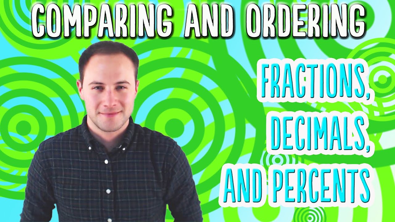 Compare and Order Fractions, Decimals & Percents