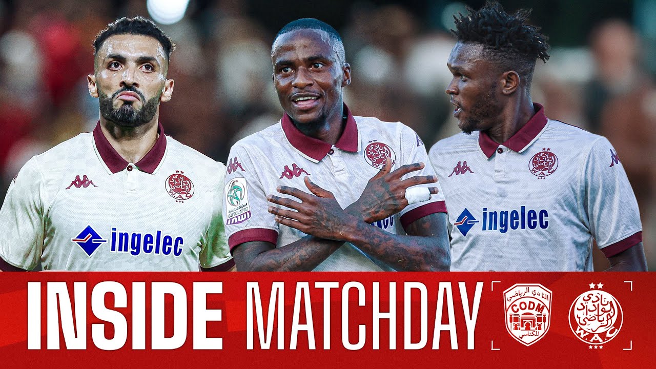 CODM Matchday Highlights: WAC 3–1 Difaâ El Jadidi | Bakasu’s First Goal & Team Victory 🎥⚽