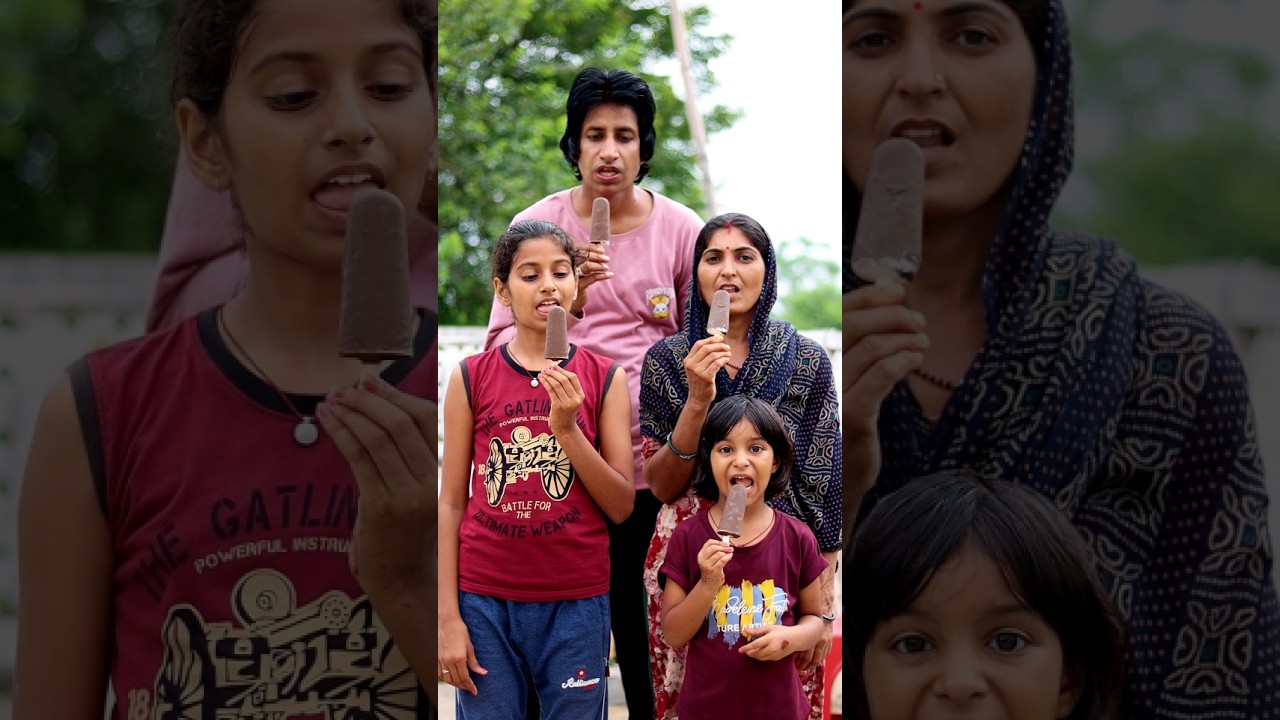 Ice Cream Eating Challenge 🍨 #Shorts