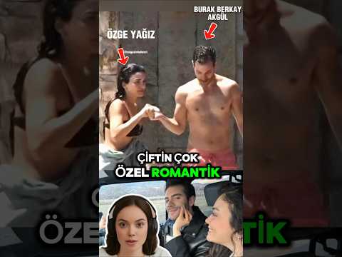 Özge Yağız ve Burak Berkay Akgül Çiftinin Çok Özel Tatil Görüntüleri #shorts