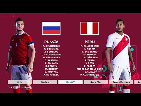 Russia vs Peru