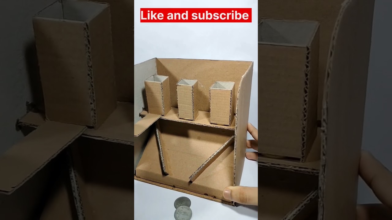 DIY Cardboard ATM Machine 🏧