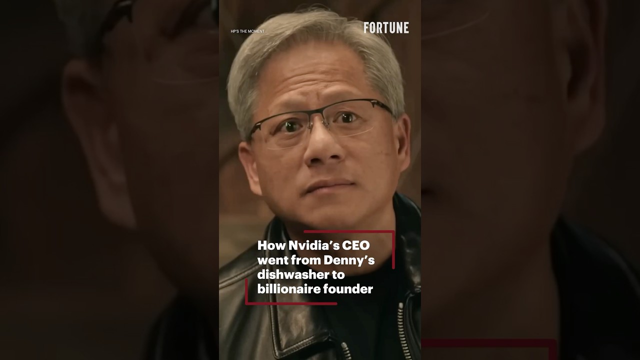 From Dishwasher to Nvidia CEO: Jensen Huang's Rise 🚀