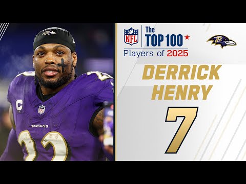7: Derrick Henry (RB, Ravens) | Top 100 Players of 2025