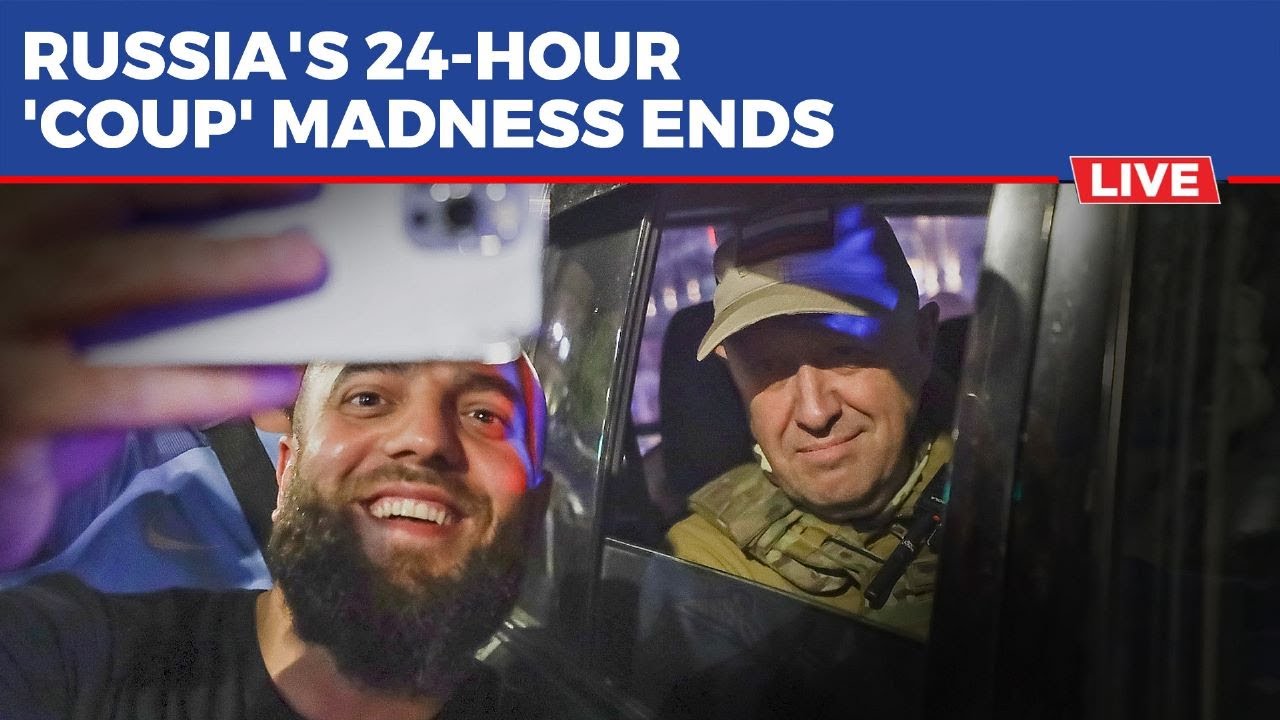 Russia Revolt Live: Wagner Chief Moves to Belarus 🇧🇾