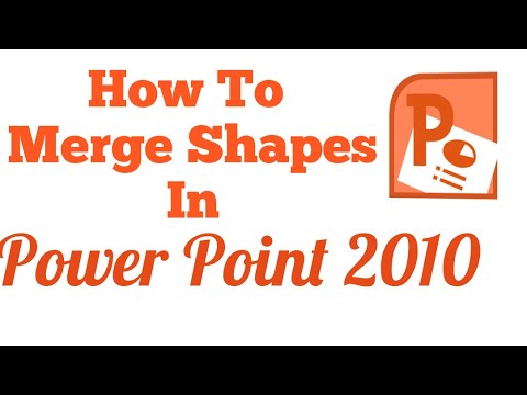 Merge and Combine Shapes in PowerPoint 2010
