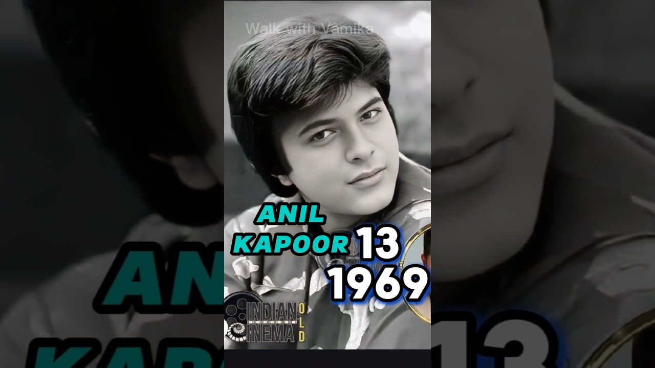 Anil Kapoor's Age Journey (1956-2025) 🎬