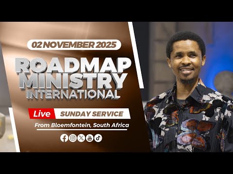 Roadmap Ministry International LIVE Sunday Service with Apostle David - 02.11.2025
