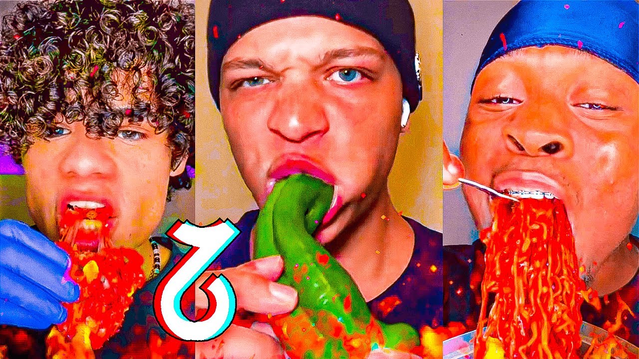 Extreme Spicy Food TikTok Compilation #11 🌶️