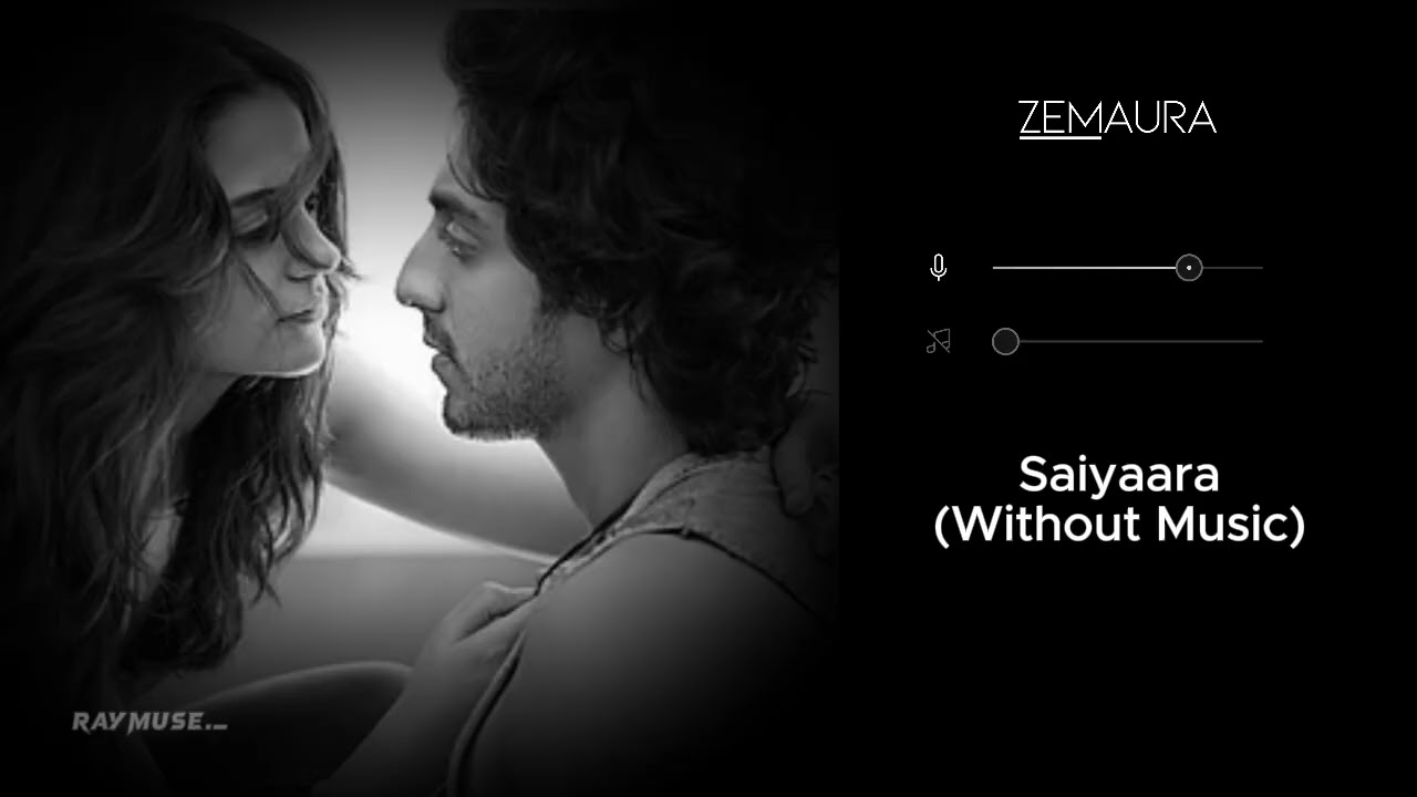 Saiyaara Title Track (Vocals Only) | Raymuse