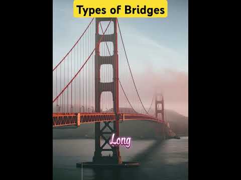 Types of Bridges, #engineeringfacts #civilengineering #bridge #construction
