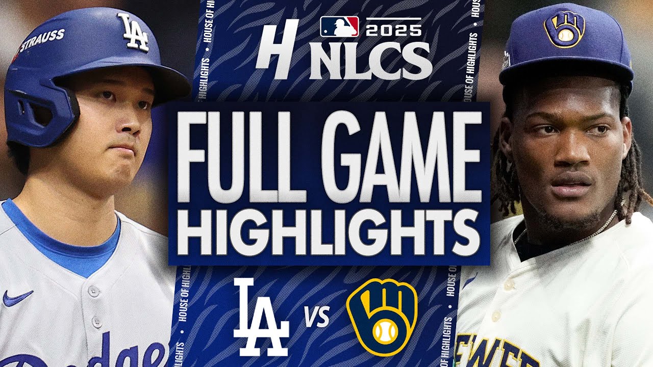 Dodgers vs Brewers Game 2 Highlights | October 14, 2025 MLB Playoffs ⚾