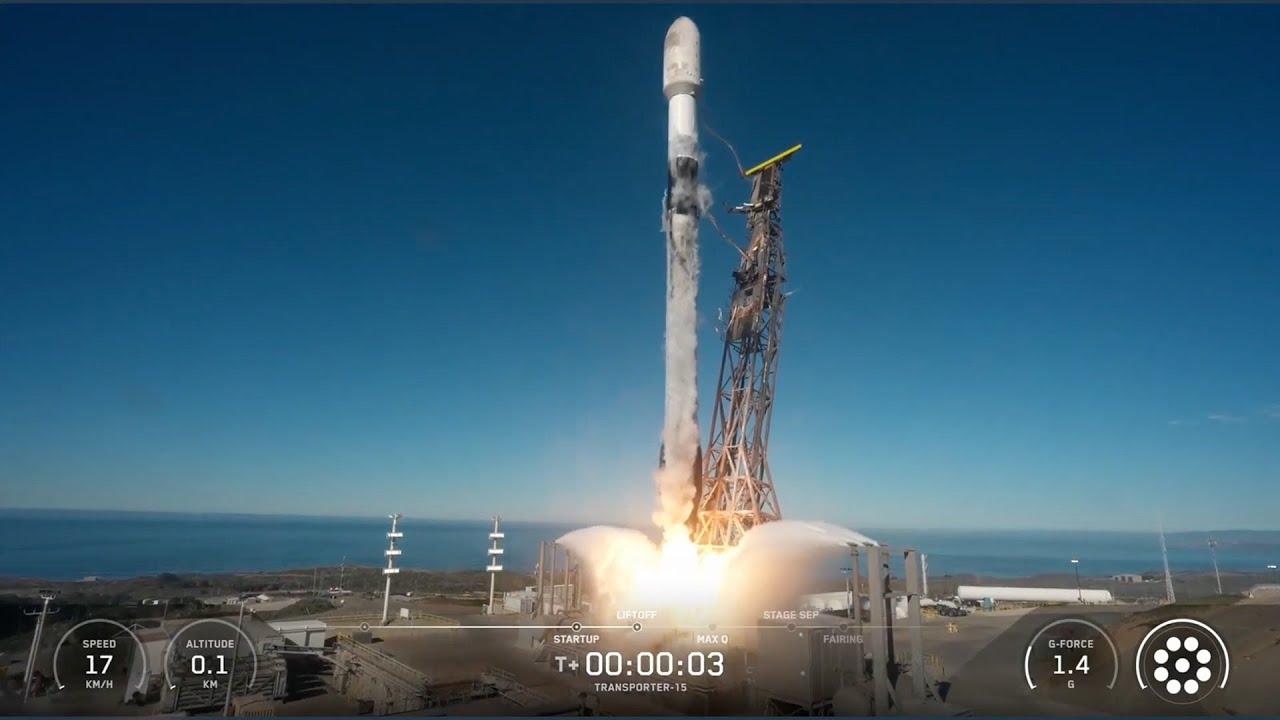 SpaceX Launches 100+ Satellites on Transporter-15 🚀
