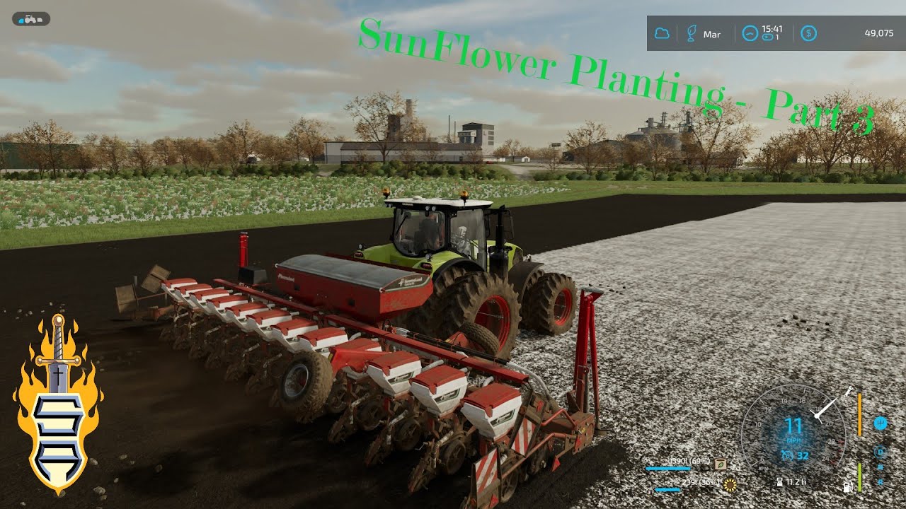 Sunflower Planting! (Part 3) - Elm Creek ๐ป