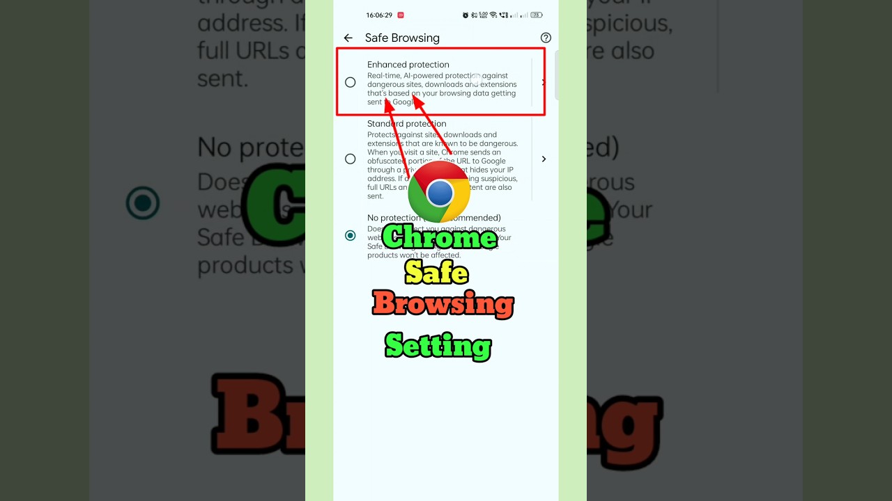 How to Enable Enhanced Protection in Chrome | Google Safe Browsing