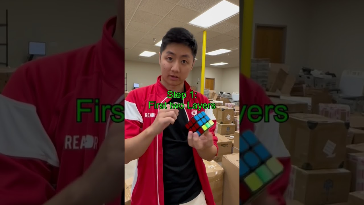 Solve a Rubik’s Cube in 10 Seconds! 🧩