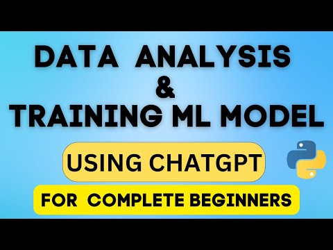 Analyzing data with CHATGPT | EDA | Crash Course (Training Machine Learning Model)