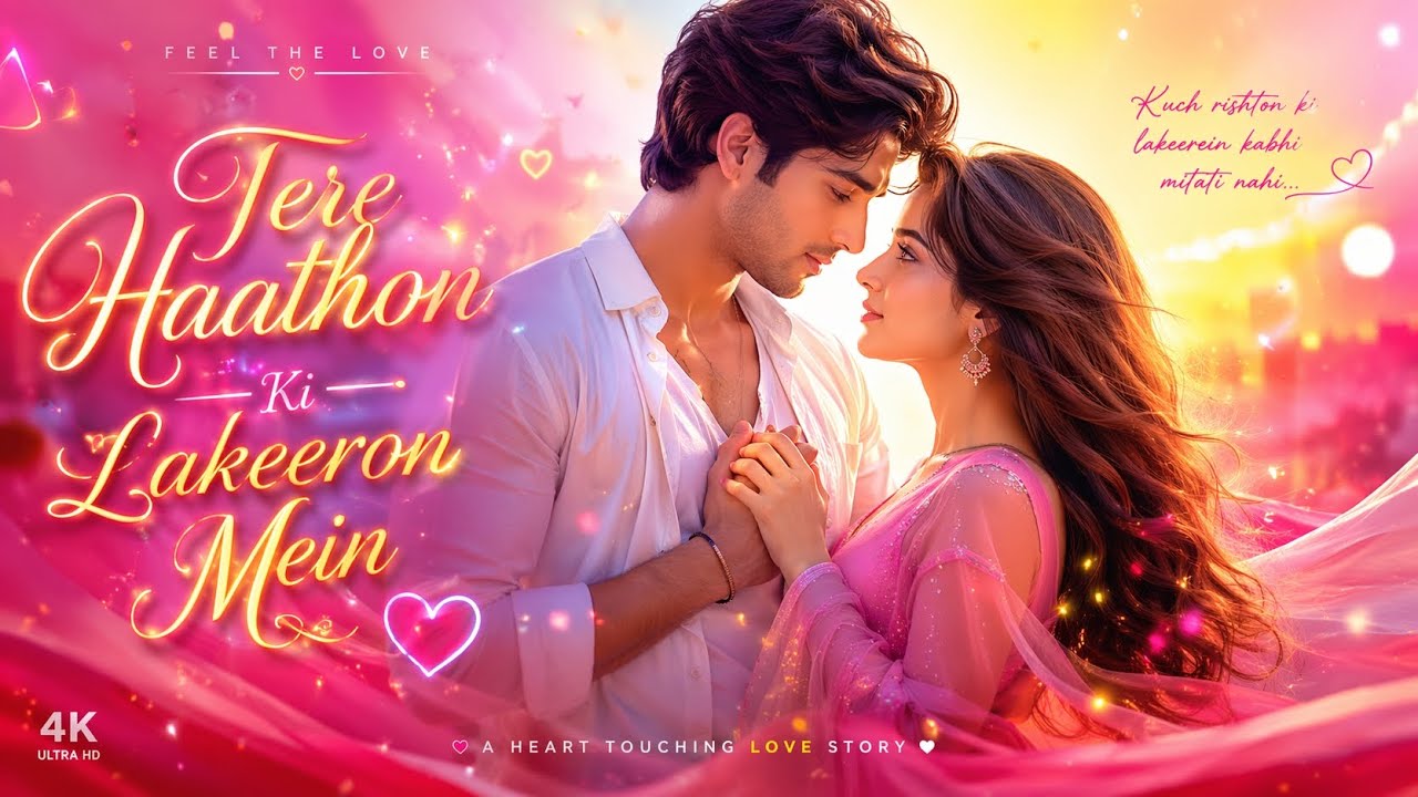 Tere Haathon Ki Lakeeron Mein ❤️ | Romantic Bollywood Song 2026 | Love Story Song |  Love song ✅✅